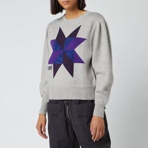 ISABEL MARANT ÉTOILE "KYALL" SWEATER WITH LOGO size 36